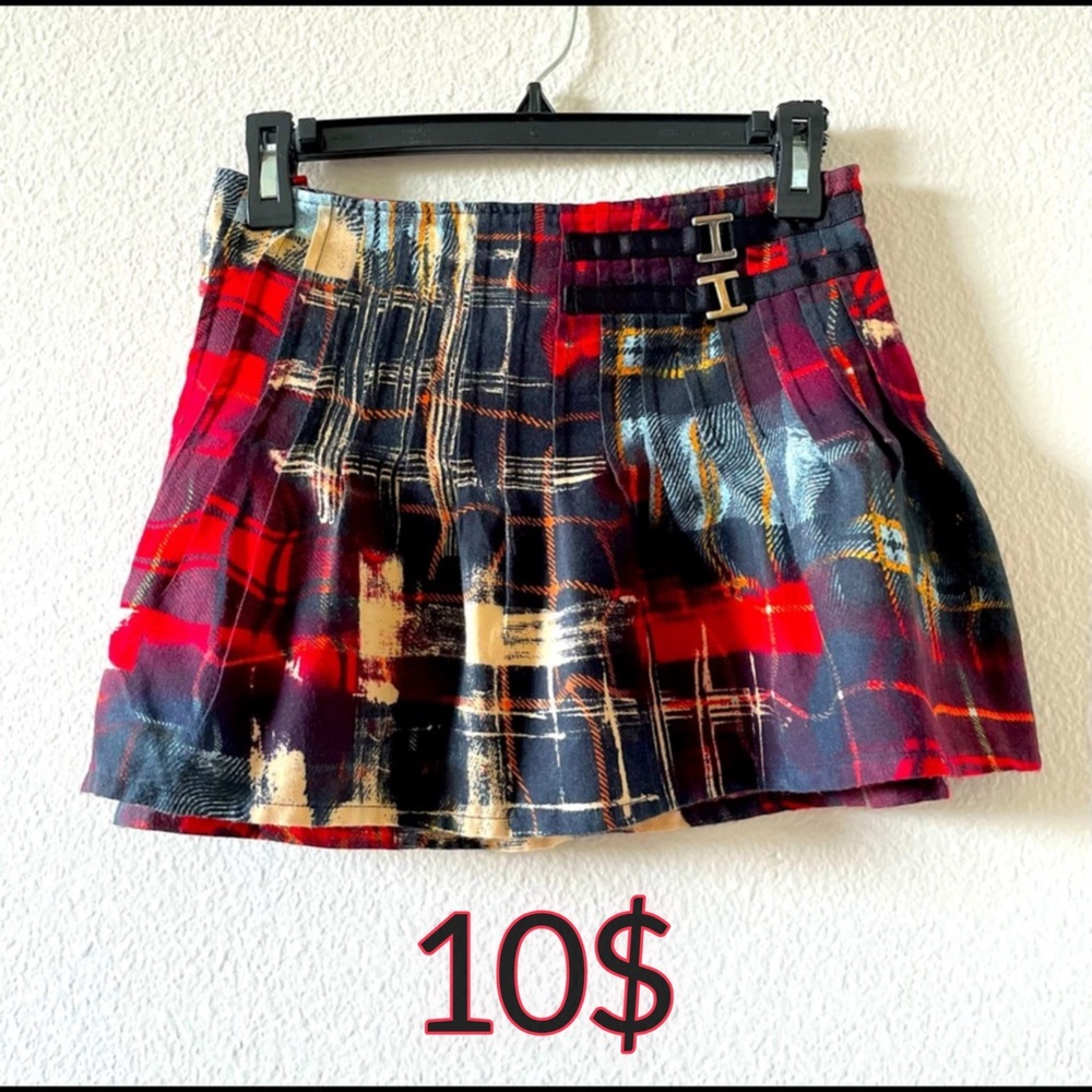 A red skirt used but like new